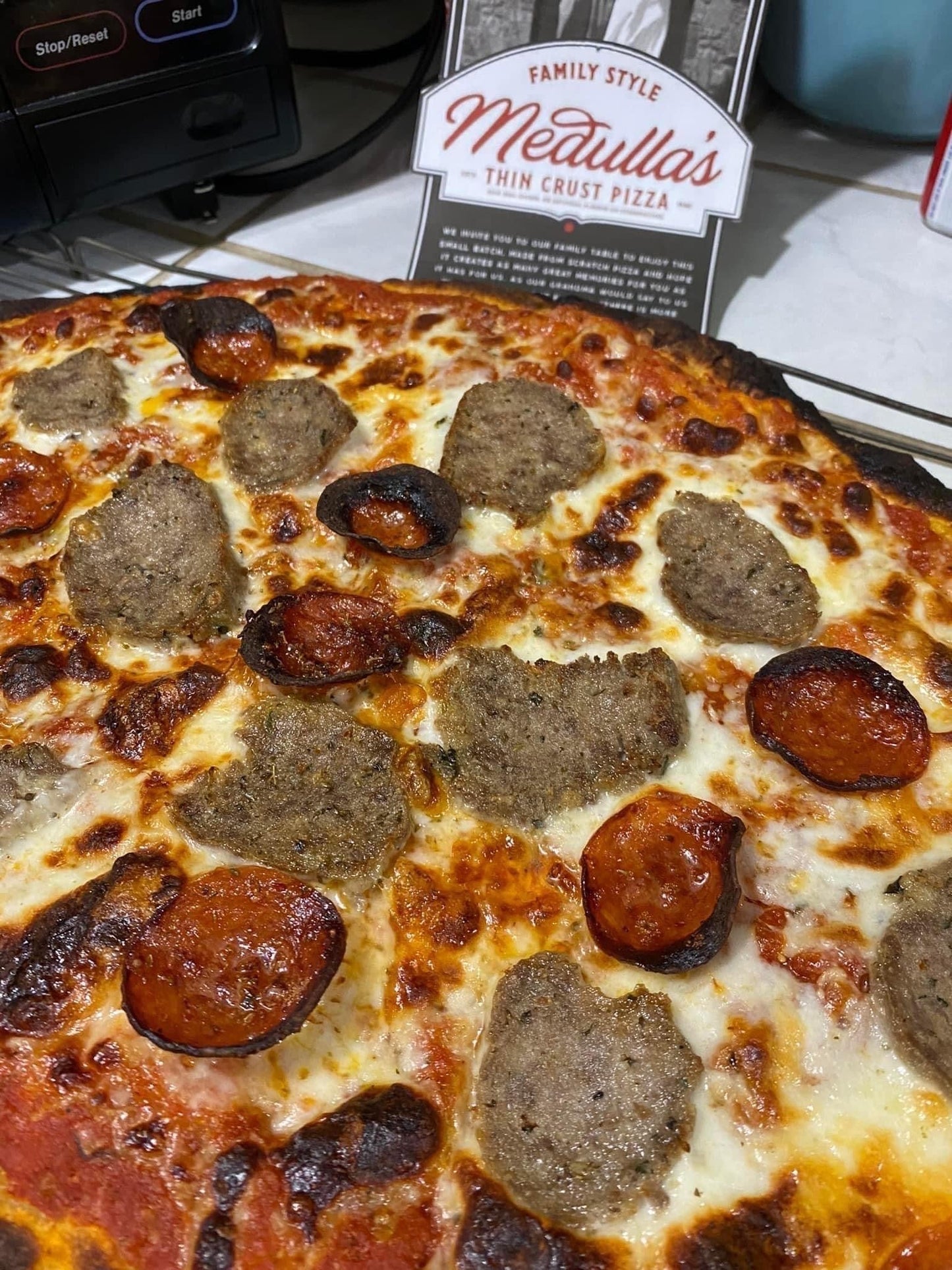 Pepperoni & Meatball Pizza - Frozen